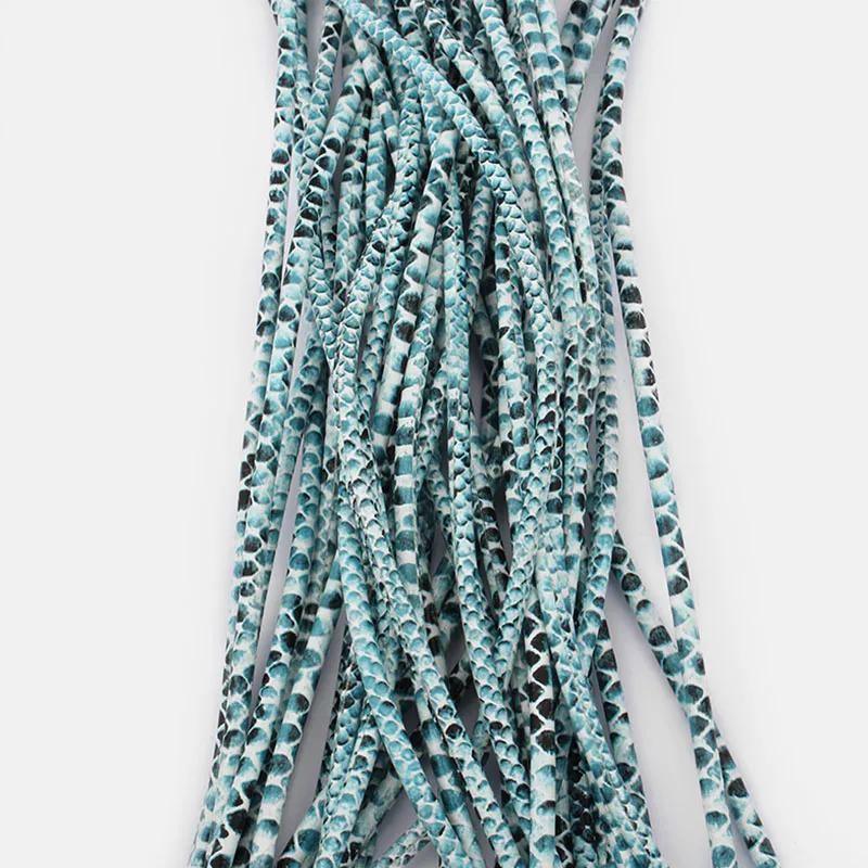 5 метров 3 мм искусственная Змея PU кожаный шнур круглый шнур для браслета ожерелье ювелирных изделий фурнитура материал