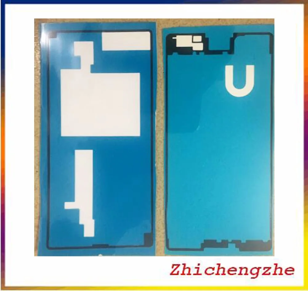 

2pcs/lot New Front+Back Adhesive Glue Tape Sticker For Sony Xperia M5 E5603 E5606 E5653 LCD Housing Frame Back Battery Cover