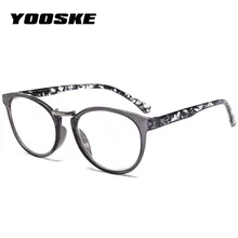 Gafas de lectura tipo ojo de gato para mujer YOOSKE, gafas de presbicia Vintage, dioptrías con estampado de flores a la moda + 1,5 +. 2,0 + 2,5 + 3,0 + 3,5 + 4,0