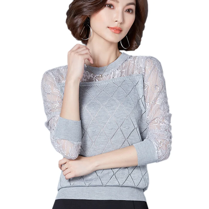 Korean Elegant Fall 2017 Fashion Large Size Christmas