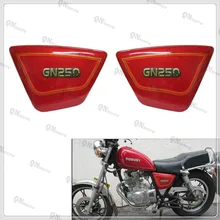 GN 250 GN250 Right & Left Frame Side Cover Panels Black Battery Cover For GN250 GN 250 1982-2001 90 91 92 93 94 95 96 97 98 99 GN 250 GN250 Right & Left Frame Side Cover Panels Black Battery Cover For GN250 GN 250 1982-2001 90 91 92 93 94 95 96 97 98 99