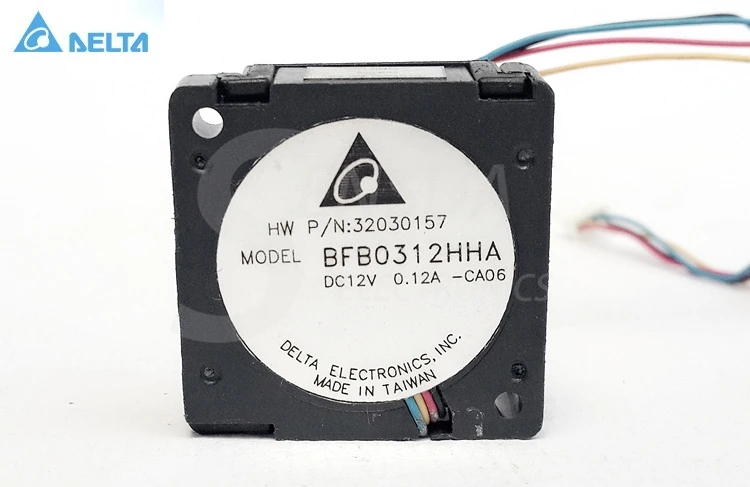 Для delta BFB0312HHA CA06 3012 30 мм 3 см DC 12 В 0.10A мини вентилятор турбоохладитель Охлаждающие