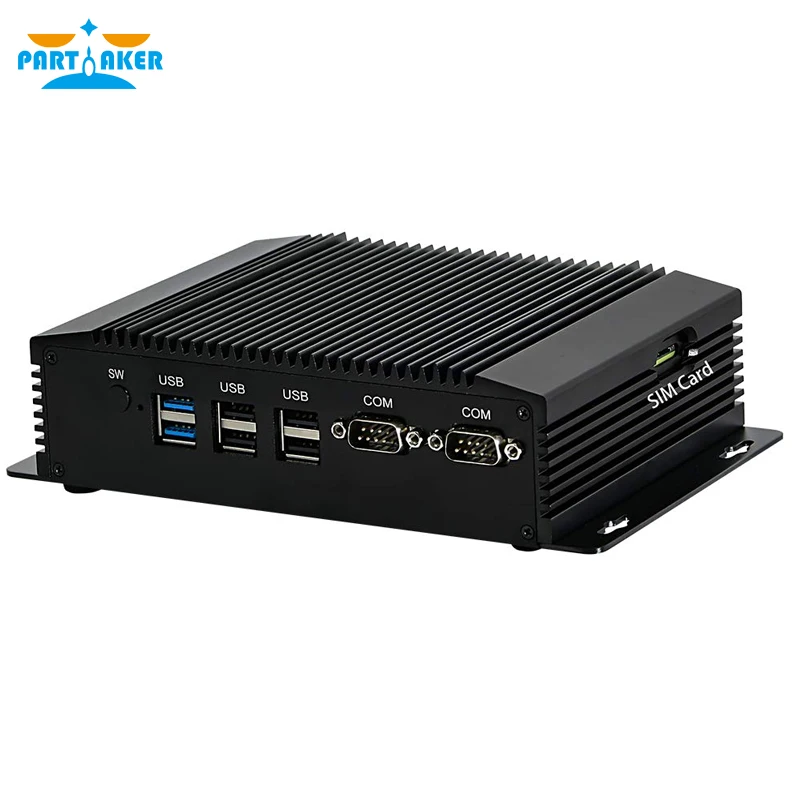 Dual LAN Mini PC Windows 7 Fanless Mini PC Celeron J1900 Pentium N3520 N2920 RS485 COM USB WIFI industrial PC Desktop Computer 4