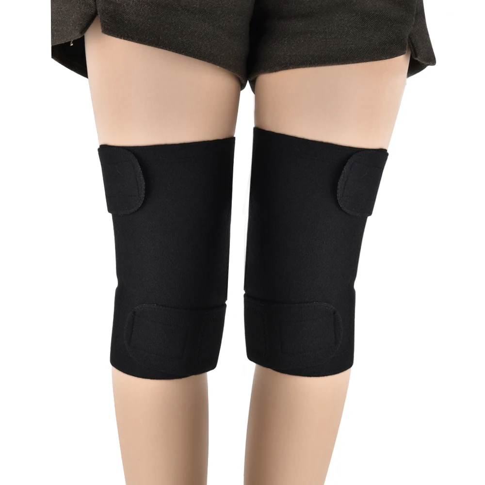 

1 Pair Tourmaline Self Heating Knee Pads Magnetic Therapy Kneepad Pain Relief Arthritis Brace Support Patella Knee Sleeves Pads3