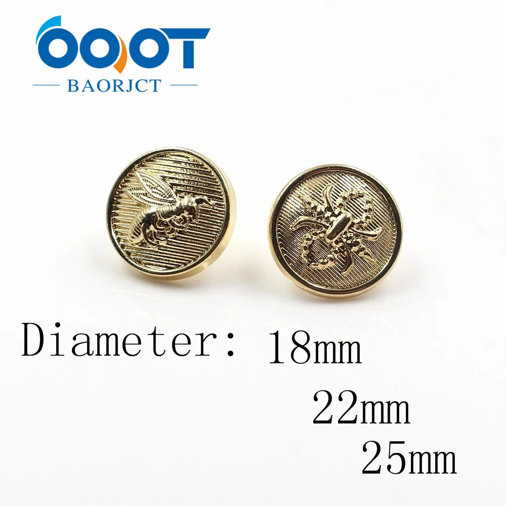 OOOT BAORJCT A-18321-431 10 шт. 18/22/25 мм высококачественные классические модные металлические