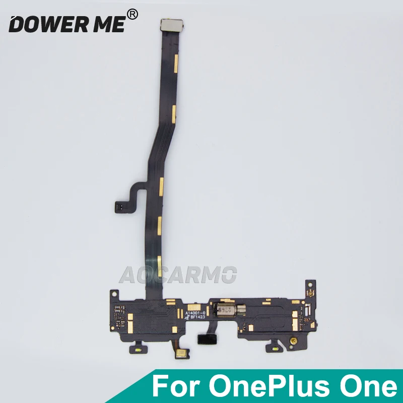 

Гибкий кабель для микрофона Dower Me, микрофон, микрофон, печатная плата для OnePlus One A0001 1 + Замена