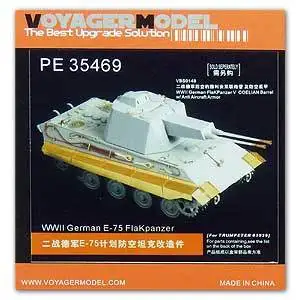 Модель KNL HOBBY Voyager PE35469 Вторая мировая война Германия E-75 крокодил на автомобилях