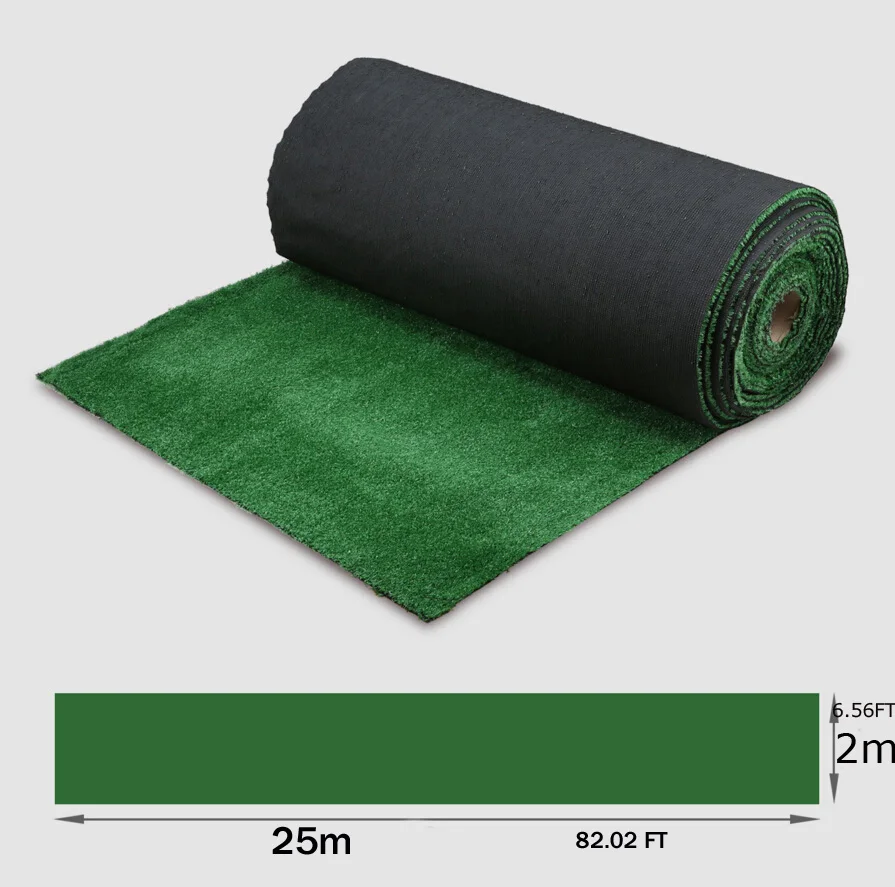 

Artificial grass jade green 1cm 2*25m