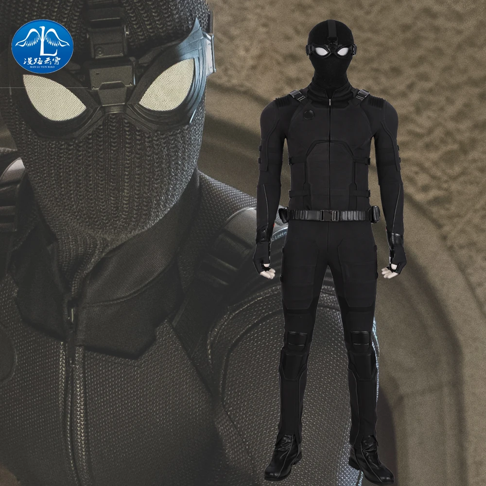 

Manluyunxiao Spider Man Far From Home Spiderman Costume Halloween Cosplay Kids Anime Sneak Suit