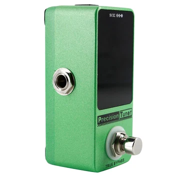 

Cuvave Precision Tuner Guitar Effect Pedal Stompbox Recording Loop Digital Reverb Guitar Effect Pedal Tuner
