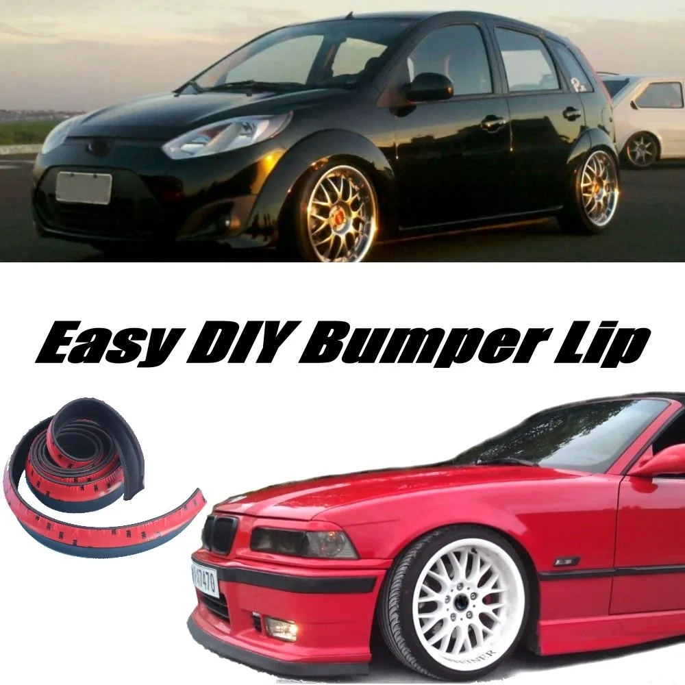 Бампер для губ дефлектор губ для Ford Fiesta/ST передний спойлер юбка для TopGear вентиляторы автомобильный вид мелодия/комплект кузова/полоса