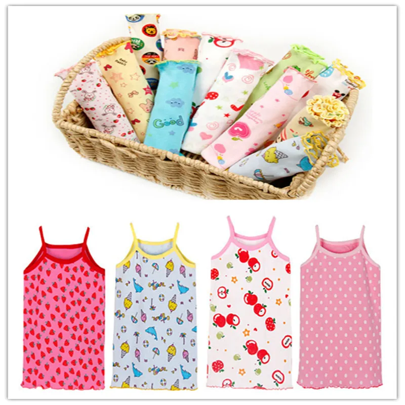 

HOT 2016 Children vest Baby summer boy tops frog cartoon Girl Cotton sleeveless kids tank tops AEB5846