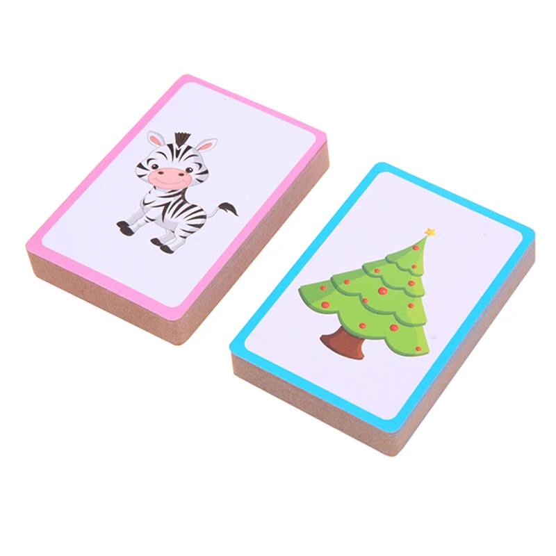 

36pcs Children Baby English Learning Letter Number Card Learning Montessori Educational Toys Word Table Game Card For Kids