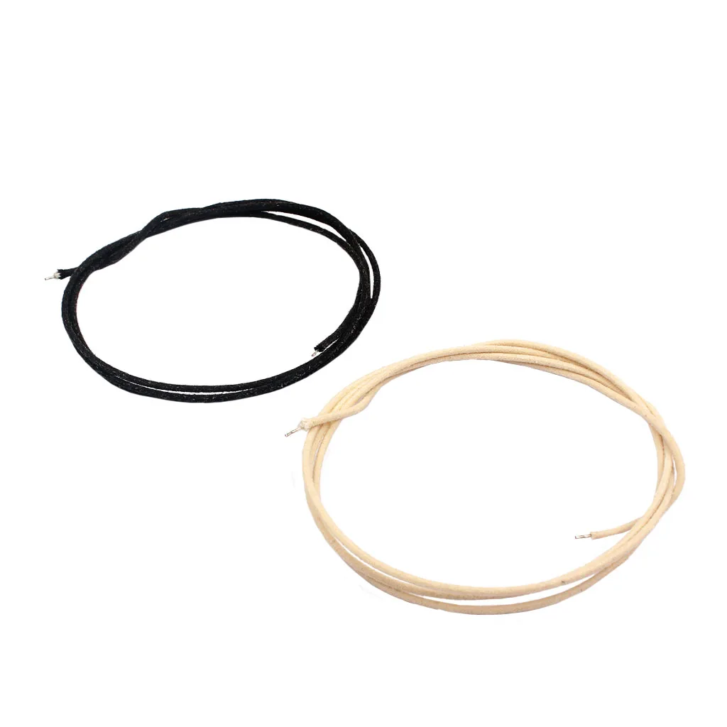 Vintage Style Pushback Cloth Pizeo Cable For Guitar, 1 Meter In Length Guitar Parts Guitar Pickup Wire