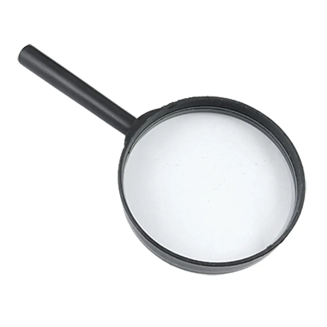 75mm Black Portable Magnifying Glass Magnifier for Readingin