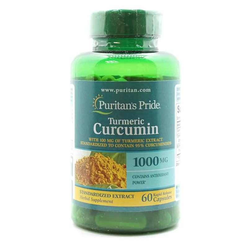 

Turmeric Curcumin 1000 Mg 60 caplets Free Shipping