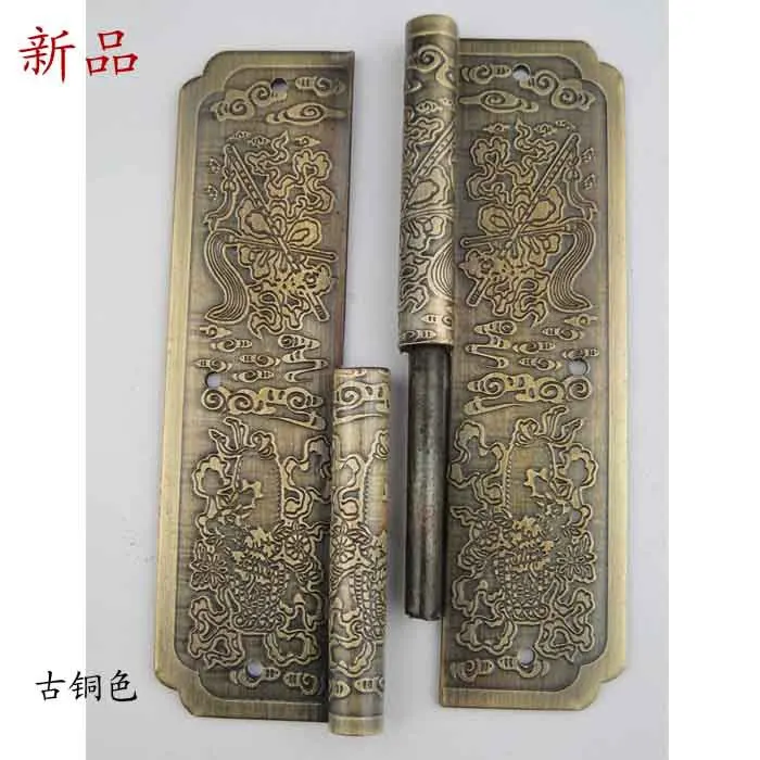 [Haotian быстрая съемка] китайская антикварная фотоэлементная петля|copper hinges|door hingehinge