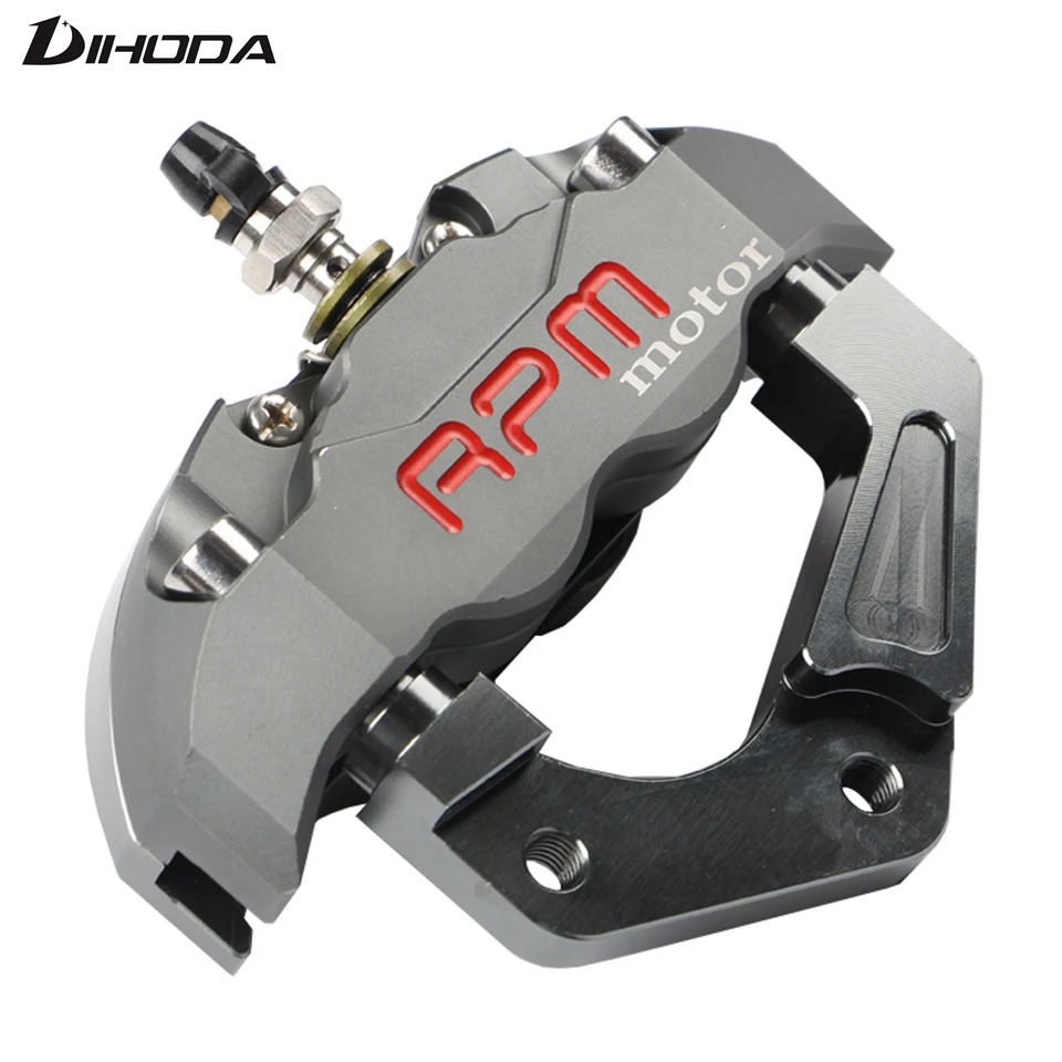 Motorcycle 27mm Front Fork Brake Calipers For 200mm / 220mm Disc Brake