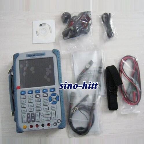 Оригинальные Hantek DSO1062B 60 мГц 1GSa/s 2 канала Осциллограф Scopemeter мультиметр 2in1 USB 5 6