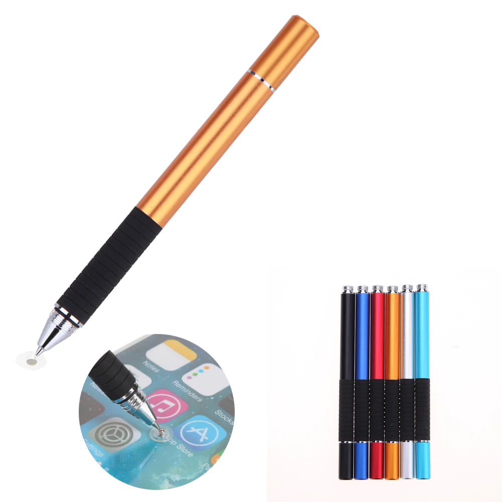 6 цветов 12,3 см емкостный стилус экран рисунок сенсорная ручка для iPhone/Ipad/смартфон планшетный ПК компьютер