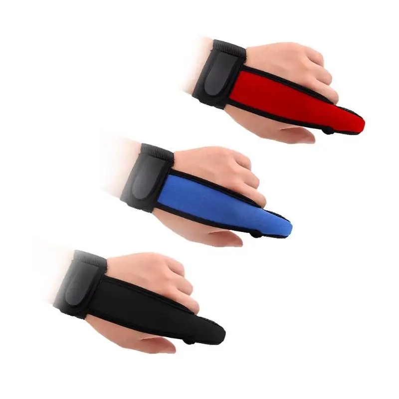 

1 Pair Surfcasting Sun Protection Anti Slip One Finger Fishing Gloves Fingers Protector Outdoor Single Finger Fishing Gloves