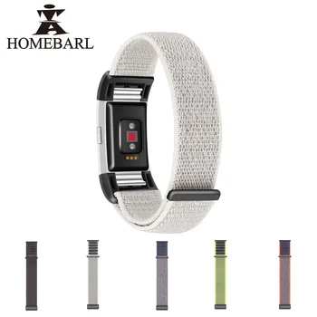 

NEW Watch Strap For Fitbit Charge 2 Nylon Loop Sports Braided Watch Band For Fitbit Charge2 Smart Bracelet Wrist Band Strap S/L