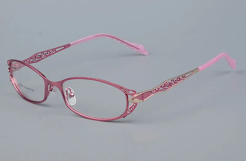 Модные элегантные женские очки из сплава оправа Женские винтажные оптические очки простая оправа для очков при близорукости