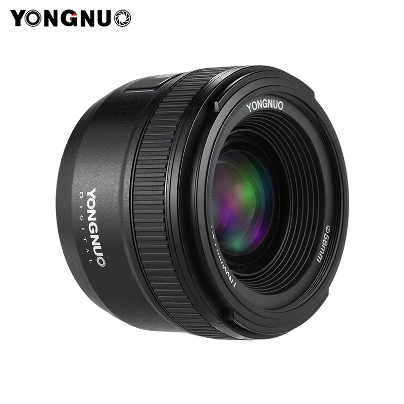 Светодиодная лампа для видеосъемки Yongnuo 35 мм F2 Камера объектив цифровой
