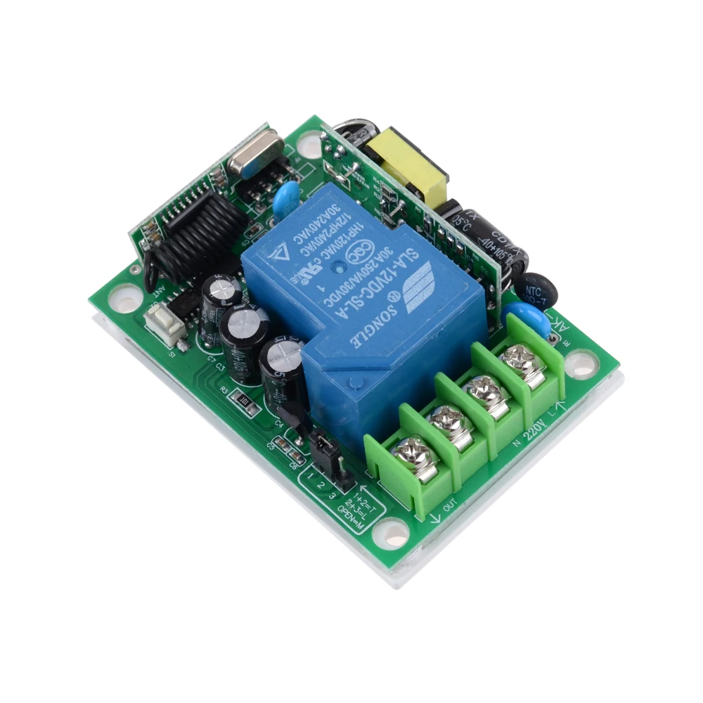 AC 85 V 110 V 220 V 250 V 3000 W RF беспроводной дистанционный выключатель освещения без передатчика для умного дома