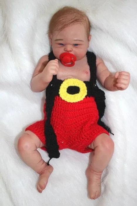 

21" Full Body Silicone Reborn Baby Dolls 53cm Realistic Newborn baby girl dolls bebe alive reborn bonecas high quality
