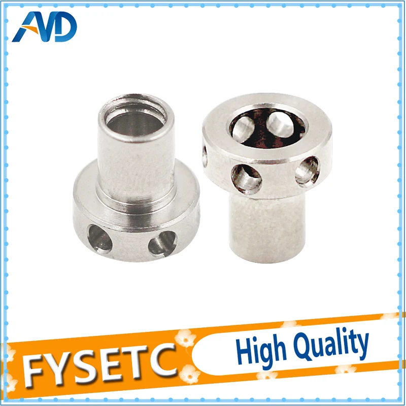 

2pcs 3D Printer Accessories Ultimaker 2 Extruder ULTIMAKER2 UM2 Fittings Extrusion Stainless Steel Fixing Seat Fixed Holder Part