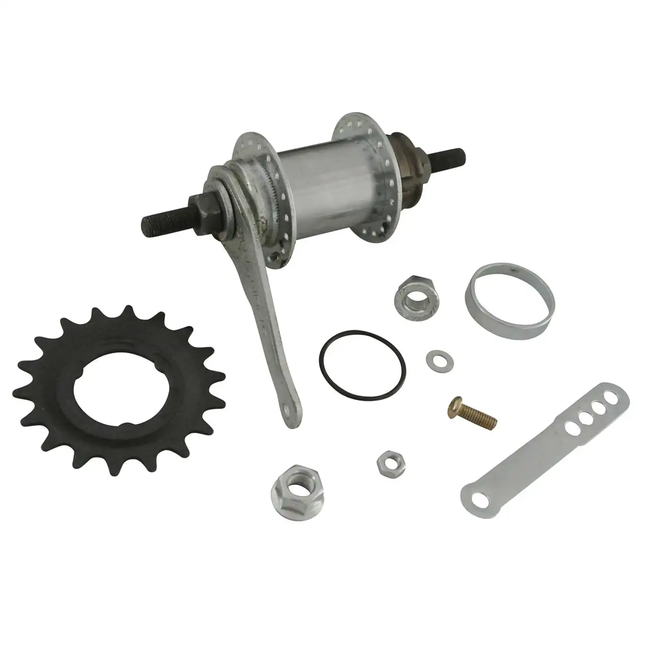 36 Holes Brake Rear Hub Stainless Fit For Fixed Gear Bicycle Coasterin