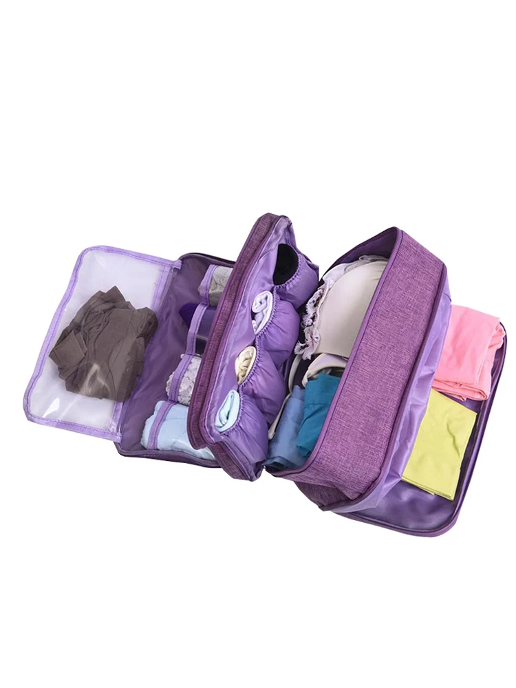 

Portable Travel Underwear Storage Bag Large Capacity Multi-function Travel Travel Briefs Bras Packing Organizer