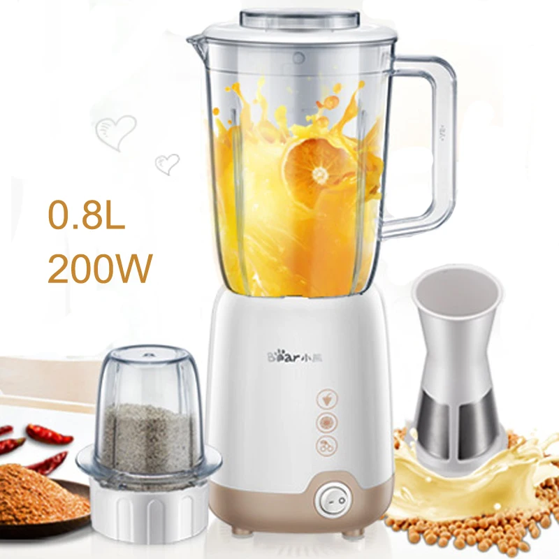 

15%JA65 Multifunctional ABS Electric Juicer Dry Food Grinder Electric Mixer with 304 Stainless Steel Filter Soybean milk Maker