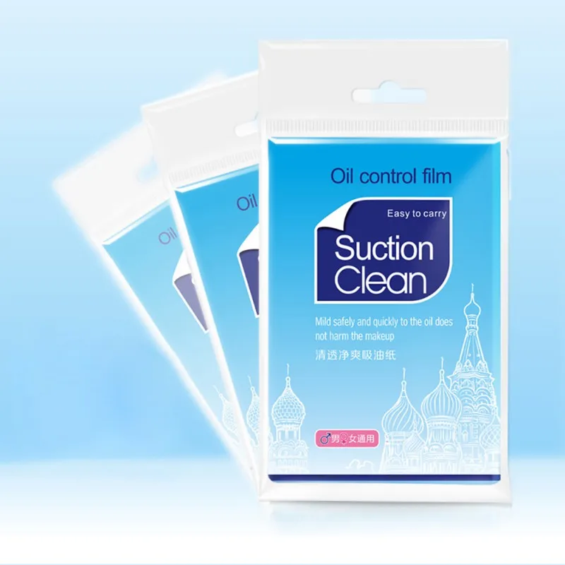 

100PCS Facial Oil Blotting Sheets Film Deep Cleanser Oil Absorbing Papers Face Skin Care Tool Oil Control