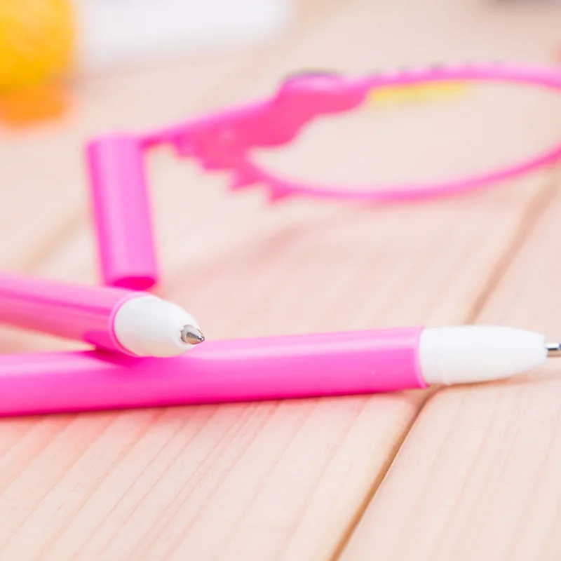 C38 KT очки Рамка ручка мультфильм шариковая ручка маленькие свежие и прекрасные канцелярские принадлежности для творчества ручка новинка моделирование очки ручка