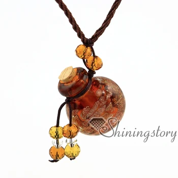 

round glitter diffuser jewelry wholesale essential oil bracelet aromatherapy necklace diffuser pendant bottle pendant Perfume