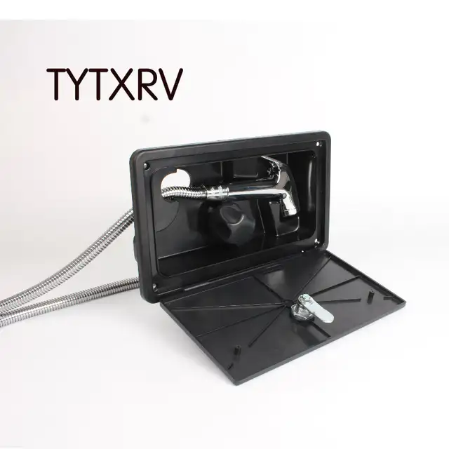 Marine Camper Motorhome Rv Exterior Shower Box Kit With Lock