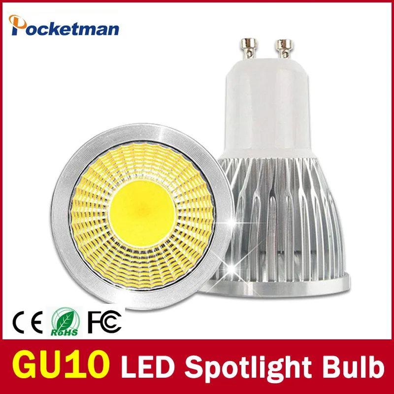 Dimmable GU10 Led Spotlight Bulb 15W 10W 7W 5W 3W Gu10 Led Cob LED ...