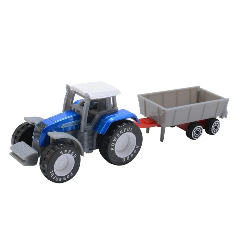 sent randomly for 4styles alloy engineering car tractor toy model farm Vehicle belt boy toy car model children\'s Day Xmas gifts