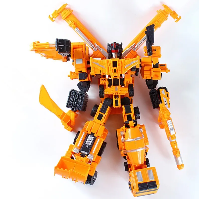 Jinbao большой 42 см Разрушитель трансформации классическая игрушка мальчик взрослый фигурки ко gt Робот Модель Аниме инженерный автомобиль