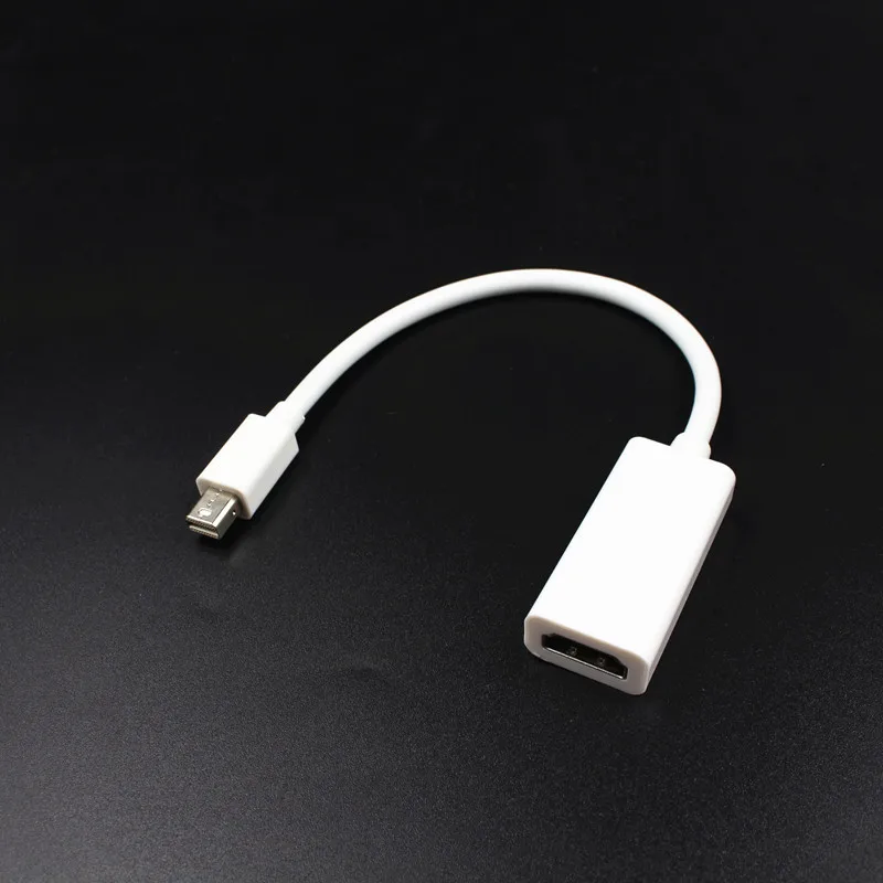 Мини адаптер DP к HDMI кабель мини дисплейный Порт Thunderbolt порт конвертер для Macbook Pro воздушный проектор для ТВ