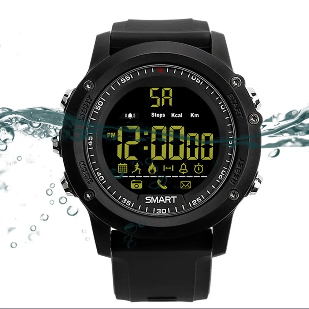 

EX17 Pedometer Smart Watch Professional Waterproof Smartwatch GPS Alarm Clock Message Reminder Smartband For Men Women Gifts