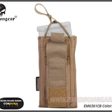 Emerson Тактический Подсумок для журналов кобура Военная охотничья оборудование 5,56 Пистолет один открытый Топ подсумок Coyote коричневый EM6361CB