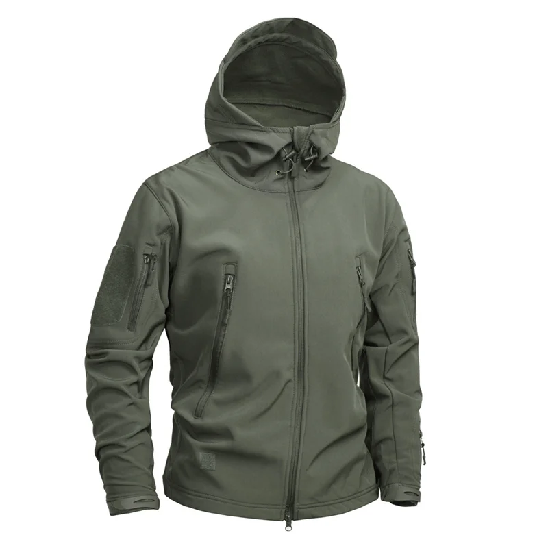 low cost  Mege Brand Clothing Men Military Jacket US Army Tactical Sharkskin Softshell Autumn Winter Outerwea