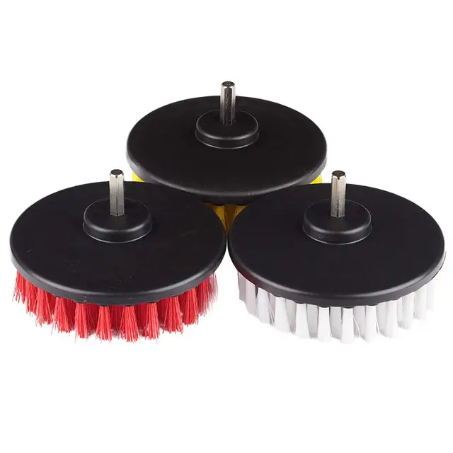 SU/&YU3Pcs Grout Power Scrubber Cleaning Brush Tub Cleaner Combo Tool Kit