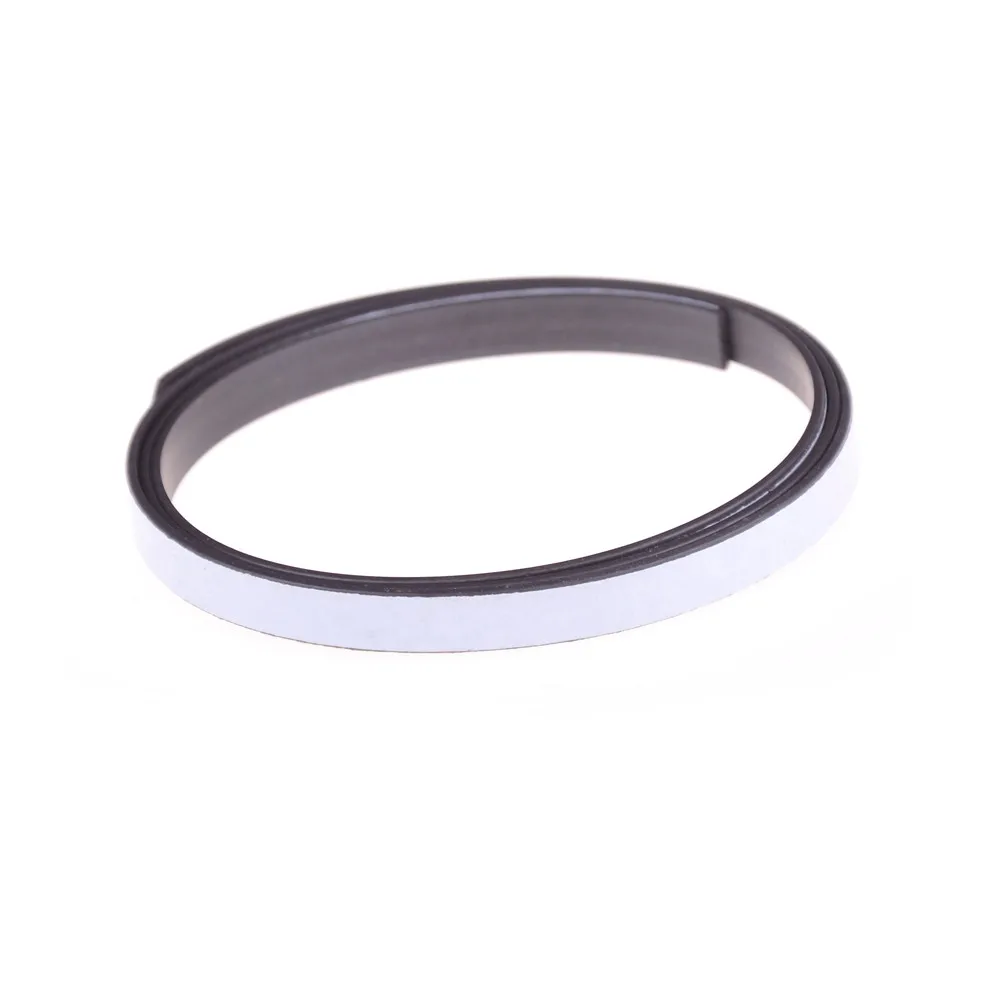 1pcs 1m*20mm*1.DIY Craft Tape for shop office home school file Rubber Self Adhesive Magnetic Stripe Flexible Magnet