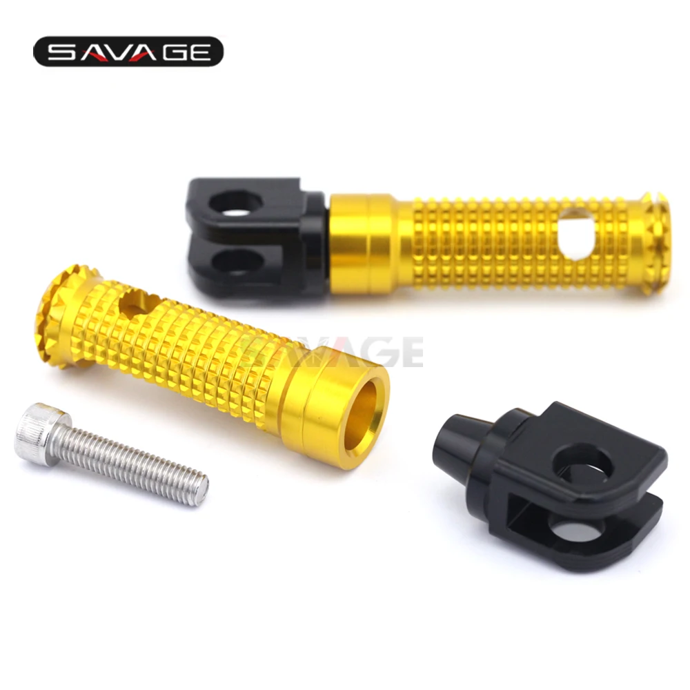 Foot Pegs Footrest Adapter For YAMAHA MT10 MT07/Tracer MT03 MT25 XSR700 YZF R25 R3 XVS950 BOLT C SPEC TDM900 BT1100 Motorcycle