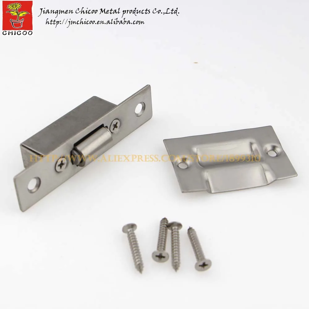 Stainless steel 304 adjustable furniture door catch