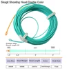 Aventik Floating Skagit Shooting Head With Welded Loops At Both Ends Double Color Fly Fishing Line Weight Fly Line NEW 1